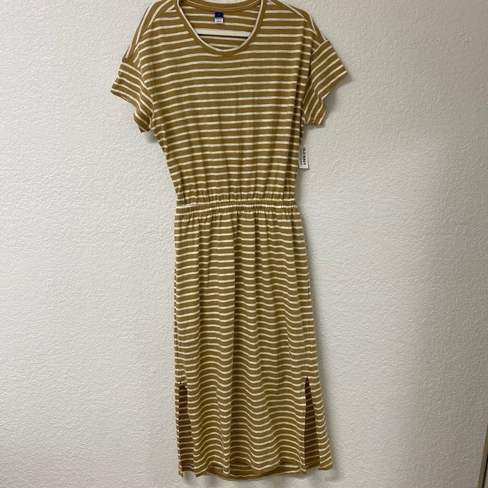 OLD Navy Cotton Stretchy Summer Dress L NWT